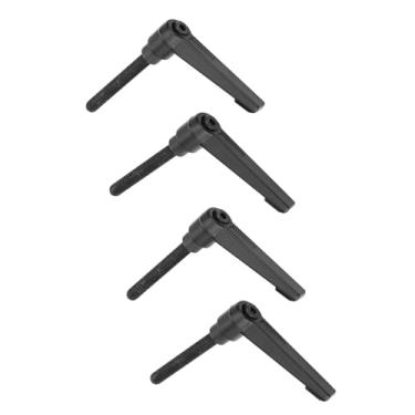 Imagem de Maçanetas de Máquina de Metal Alça de Fixação Ajustável Rosca Macho M8 para Equipamentos de Máquinas (Comprimento do parafuso 40MM)