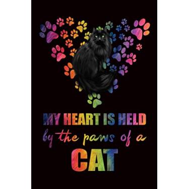 Imagem de My Heart Is Held By The Paws of A Cat: Lined Notebook/Journal Gift, 120 Pages, 6 x 9 inches, Personal Diary, Personalized Journal, work, or home!, Soft Cover, Matte Finish