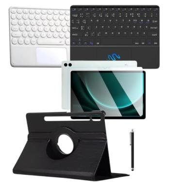 Imagem de Blance, Kit Capa com Teclado + HydroGel + Caneta Touch Para Galaxy Tab S9 FE