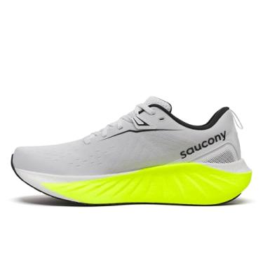 Imagem de Saucony Tênis masculino Triumph 22, Branco/Citron, 40