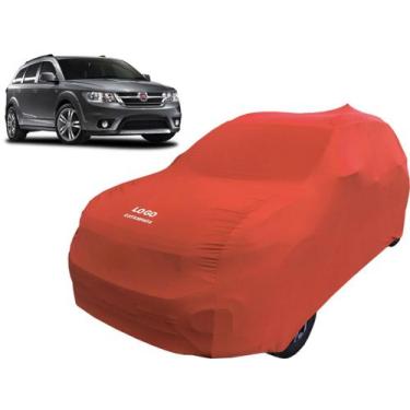 Imagem de Capa De Tecido Automotiva Fiat Freemont - Mz, Vermelha