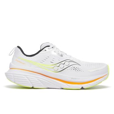 Imagem de Saucony Tênis masculino Guide 18, Branco/descascado, 39