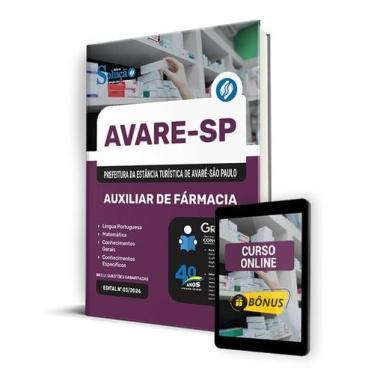 Imagem de Apostila Prefeitura de Avaré - SP 2024 - Auxiliar de Fármacia - Editor