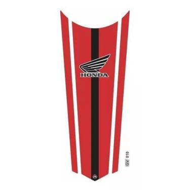 Imagem de Adesivo Faixa  Gravata  Tanque Resinado Cg Honda 010 - Resitank