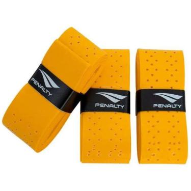 Imagem de Kit 3 Fitas Overgrip XXII Penalty p/Raquete de Beach Tênis Cor:Laranja;Tamanho:Único;Gênero:Unissex