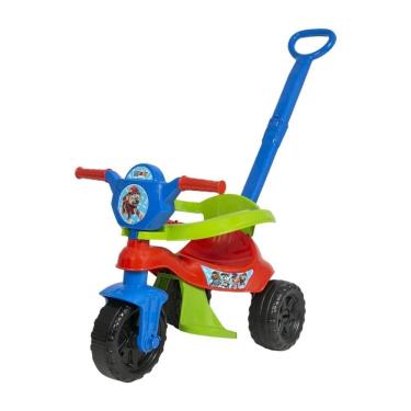 Imagem de Triciclo de Passeio e Pedal Infantil Kemotoca 3 Em 1 Baby Dog Kendy