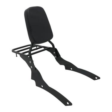 Imagem de FENGREN Encosto de passageiro de motocicleta com bagageiro Sissy Bar para Yamaha V Star 400 650 XVS400 XVS650 Custom Dragstar 400 650 DS650 DS400 Custom1996-2017