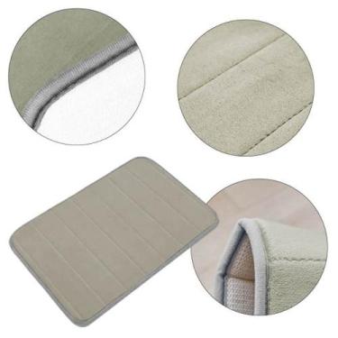 Imagem de Kit 2 Tapetes De Banheiro Antiderrapante Super Soft Macio - B-max, Cin