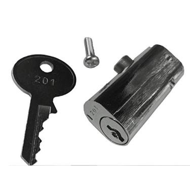 Imagem de Conjunto de fechadura e chave M-S 201 para gavetas de dinheiro EP-125 e EP-127