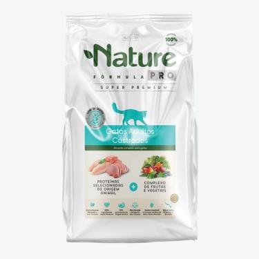 Imagem de Nature formula pro gatos adultos castrados 7,5kg - ALINUTRE