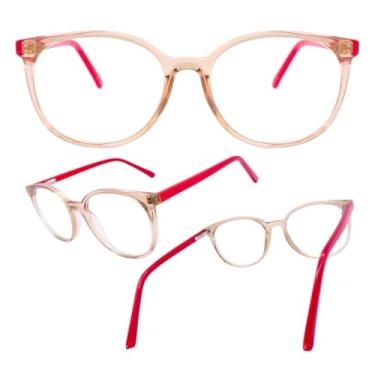 Imagem de Armação de Óculos Infantil Para Grau Joachim Kids Unissex, Redonda, Flexível, para Crianças Acima de 3 Anos (Opção 1)
