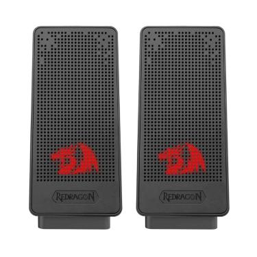 Imagem de Caixa de Som Gamer Redragon Ranch - 3W RMS x2 - Conector P2 e energia USB - GS513