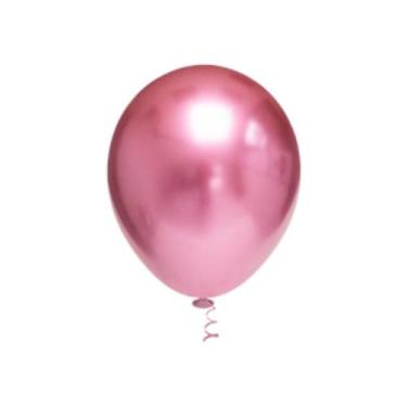 Imagem de Balão Látex 9 Platino Rosa 25 Un - Pic Pic
