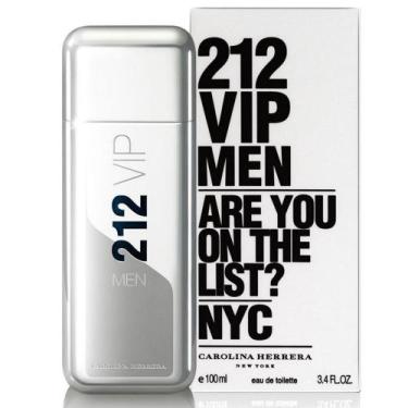 Imagem de 212 Vip-Men C H Eau de Toilette 100ml - Masculino - selo Adipec, 100ml
