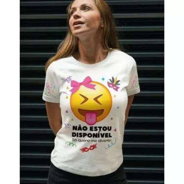 Imagem de Camiseta Carnaval 2025 Estampas na Frente e mangas / Baby Look Persona