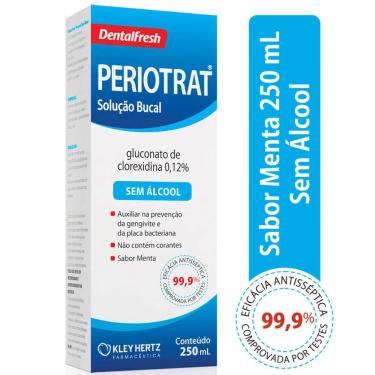 Imagem de Enxaguante Periotrat Menta Sem Alcool 250ml – Kley Hertz