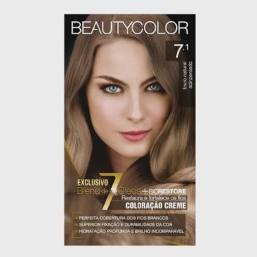 Imagem de Tintura permanente beauty color 7.1 louro acinzentado