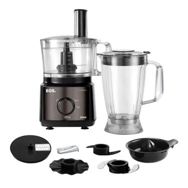 Imagem de Processador de Alimentos 7 em 1 eos EPS01T 900W Titanium 220V