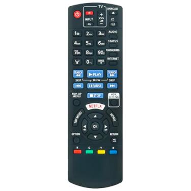 Imagem de Allimity Substituição remota N2QAYB001206 para leitor de discos Blu-Ray Panasonic DP-UB420-K DP-UB820-K DPUB420K DPUB820K