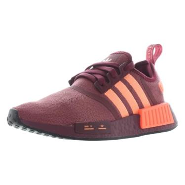 Imagem de adidas Tênis feminino NMD_r1's, Vermelho/feixe laranja/núcleo preto, 35