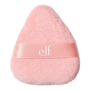 Imagem de e.l.f. Halo Glow Powder Puff, macio, reutilizável para aplicar pós soltos ou prensados, facilmente se adapta ao rosto, vegano e livre de crueldade