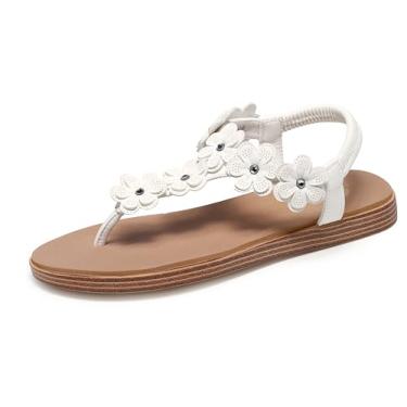 Imagem de Skechers Sandália feminina Summer Cove-Beach Bloom, Off-white, 36