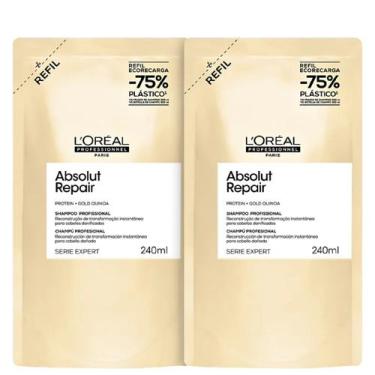 Imagem de Kit L'Oréal Professionnel Absolut Repair Gold Quinoa + Protein Refil S