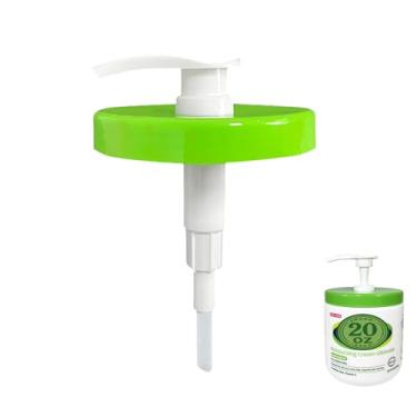 Imagem de Creme hidratante Cetaphil de 473 ml e cabeça de bomba de substituição de 590 ml | Dispensador reutilizável para fácil espremer, uso higiênico | Serve em frascos originais, design sem derramamento (590