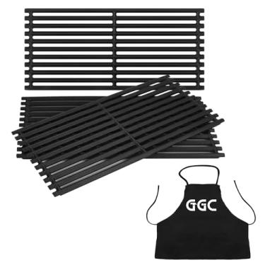 Imagem de GGC Grelhas De 17" Para Substituição Em Charbroil Infrared 3 Queimadores 463242515 463242516 G466-0025-W1A 463243016 463246018 463346017, Ferro Fundido E Avental