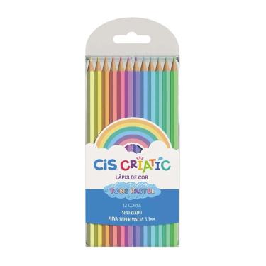 Imagem de Lapis De Cor Tons Pastel Criatic CIS