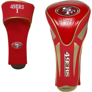 Imagem de Capa de cabeça para motorista Team Golf NFL Golf Club Apex único, serve para todos os grandes clubes, design realmente elegante, San Francisco 49Ers, One Size
