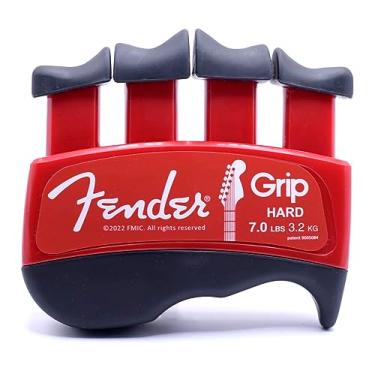 Imagem de Fender Exercitador de mãos e dedos (rígido – 3,2 kg) – Melhor fortalecedor ergonômico de dedos para melhorar o toque em todos os instrumentos de cordas (guitarra, baixo, violino, etc.)
