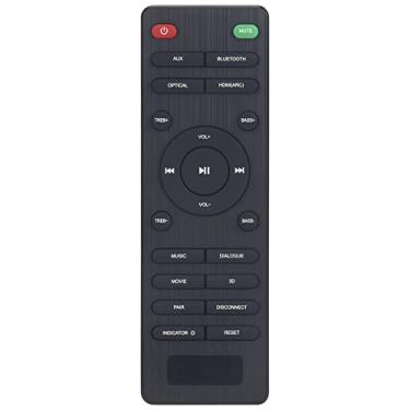 Imagem de Allimity Novo controle remoto de substituição compatível com sistema de barra de som Pheanoo Soundbar D5 D6