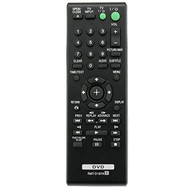 Imagem de Beyution Controle remoto de substituição RMT-D197A adequado para Sony DVD Player DVP-SR510H DVP-SR320 DVP-SR405P DVP-SR750HP DVPSR100 DVPSR310P DVPSR320 DVPSR750HP DVPSR210PB DVPSR120