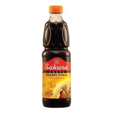 Imagem de Molho Shoyu Tradicional Sakura 500ml