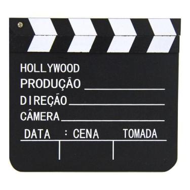 Imagem de Claquete de Cinema em Madeira Hollywood - 95982 - MIX FULL