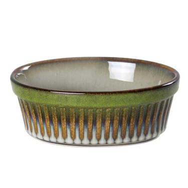 Imagem de Travessa oval Mist em cerâmica 550ml P17,2xL12,3xA6,3cm verde