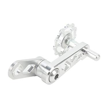 Imagem de Tensor de Corrente de Velocidade única, Estabilizador de Corrente Dobrável de Liga de Alumínio Com Eixo de Rolamento, Tensionador de Corrente de Bicicleta para Bicicleta Dobrável