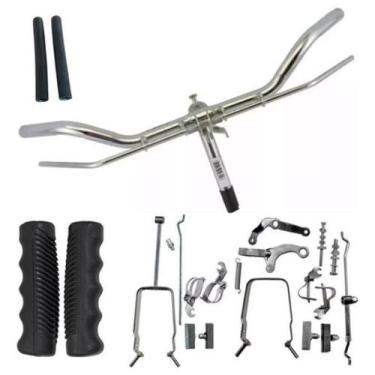 Imagem de Guidão Punho Freio Varão Bicicleta Monark Caloi Barra Forte - Isapa, G