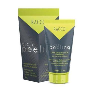 Imagem de Creme Esfoliante Facial com Bambu Ciclos Peeling Racco 50g - Ideal