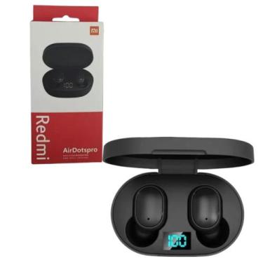 Imagem de Fone de Ouvido Sem Fio Bluetooth 5.0 Airdots Pro TWS Preto