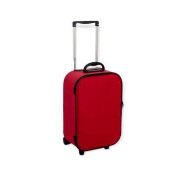 Imagem de Mala De Viagem De Bordo Pequena Com Rodinhas 10 kg Medidas (Vermelho)