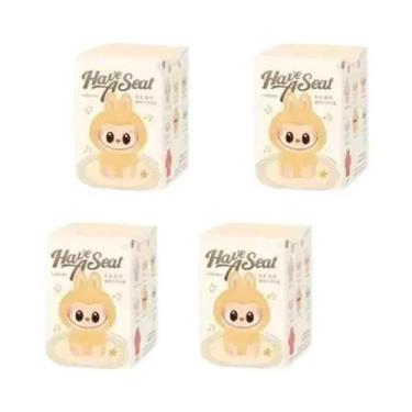 Imagem de Chaveiro De Pelúcia Da Série Anime Labubu Blind Box Seat, Brinquedo Co