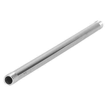 Imagem de Tubo de Rosca de Aço Inoxidável, Junta de Tubo de água para Irrigação Agrícola, Conector de Mangueira de 30 Cm para Canteiros Elevados, Fios Masculinos G1/4 Com Jardinagem de Estufa