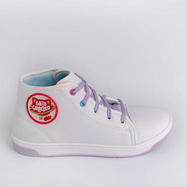 Imagem de Tênis Kidy Astral Branco/Lilás 