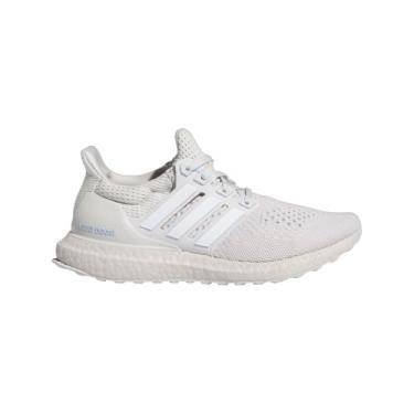 Imagem de adidas Ultraboost 1.0 Sustain Tênis feminino, Cinza/branco/azul, 7 Wide