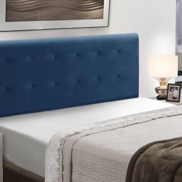 Imagem de Cabeceira Cama Box Casal Paris (Azul)