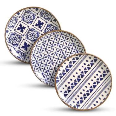 Imagem de Jogo C/ 6 Pratos De Sobremesa Asteca Porto Brasil