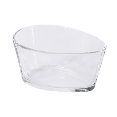 Imagem de Fenteer Tigela de sobremesa transparente de 8,09 oz, copo de vidro prático para cozinhar e servir sorvete, tigela para molhos, smoothies, acompanhamentos e