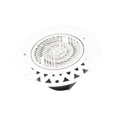 Imagem de Bothyi Tampa de ventilação de ar Grelha de ventilação Fácil de limpar Duto de interno redondo para sala Exaustor Teto Escritório Banheiro Casa, Style a